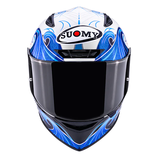 Suomy Track-1 Helm Waves Weiß K6T10025 - Image 2