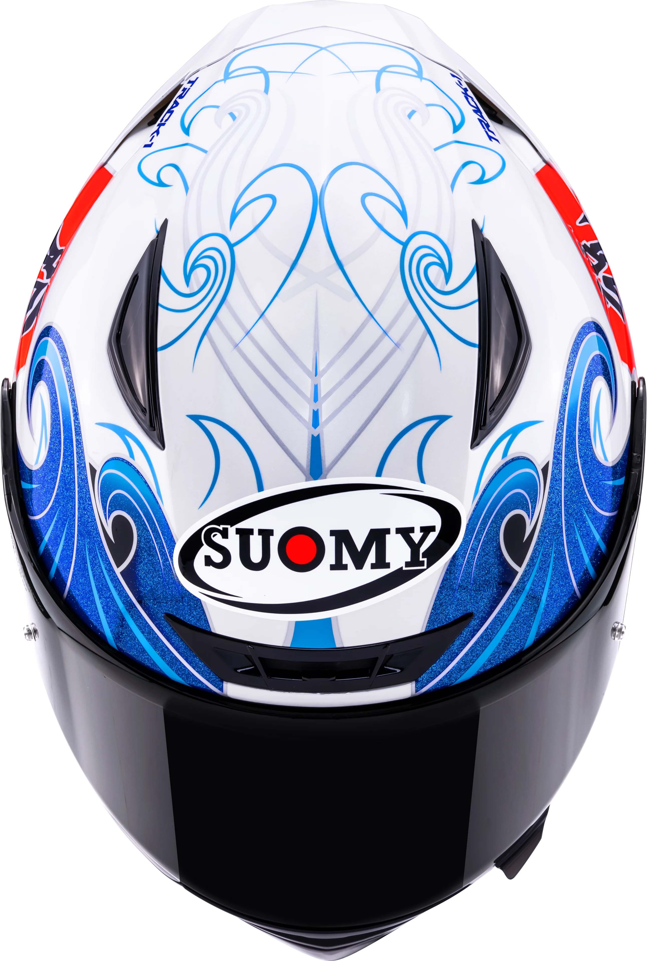 Suomy Track-1 Helm Waves Weiß K6T10025 - Image 9