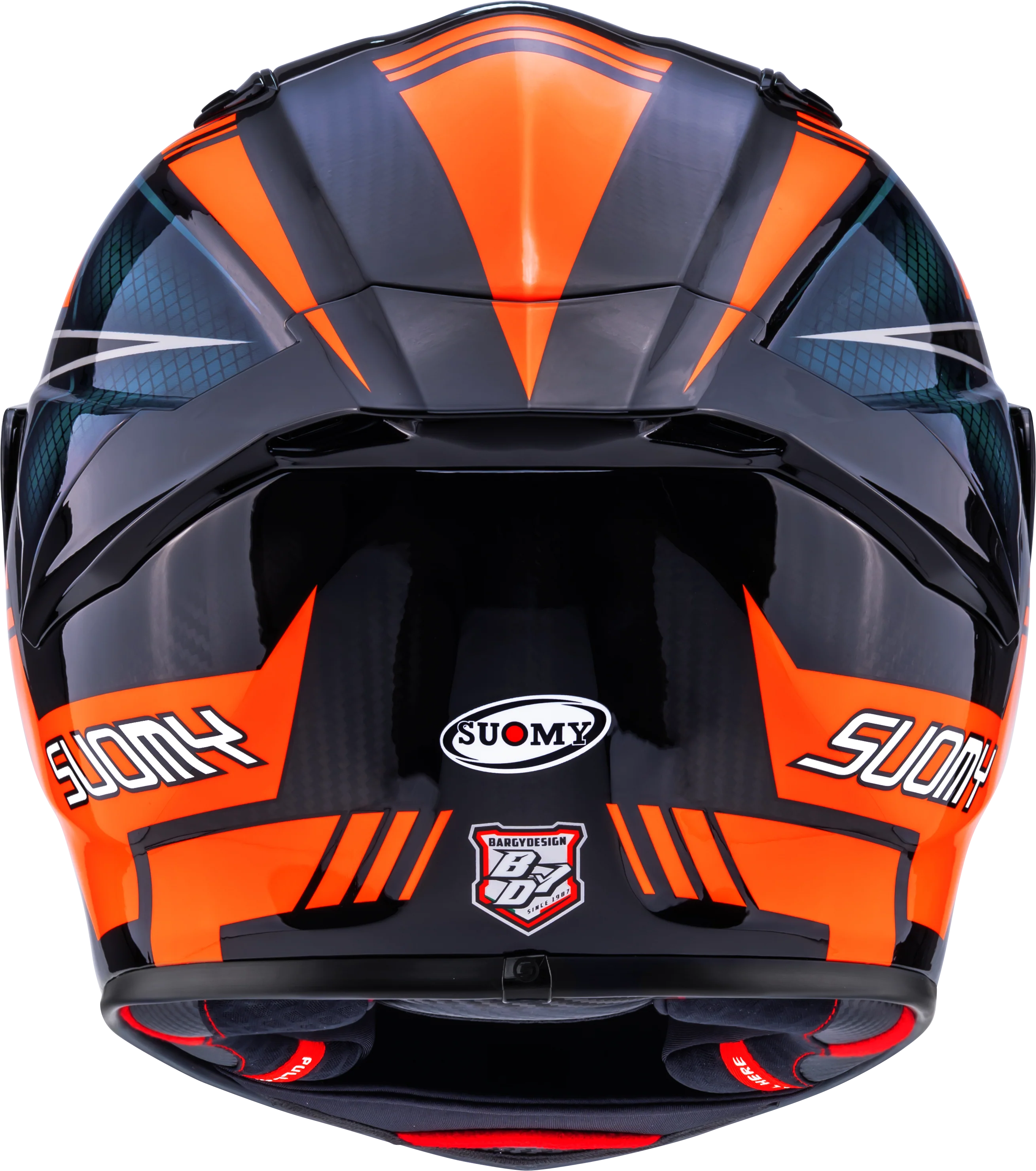 Suomy TX-Pro Helm Flawless Orange K6TX0015 - Image 6
