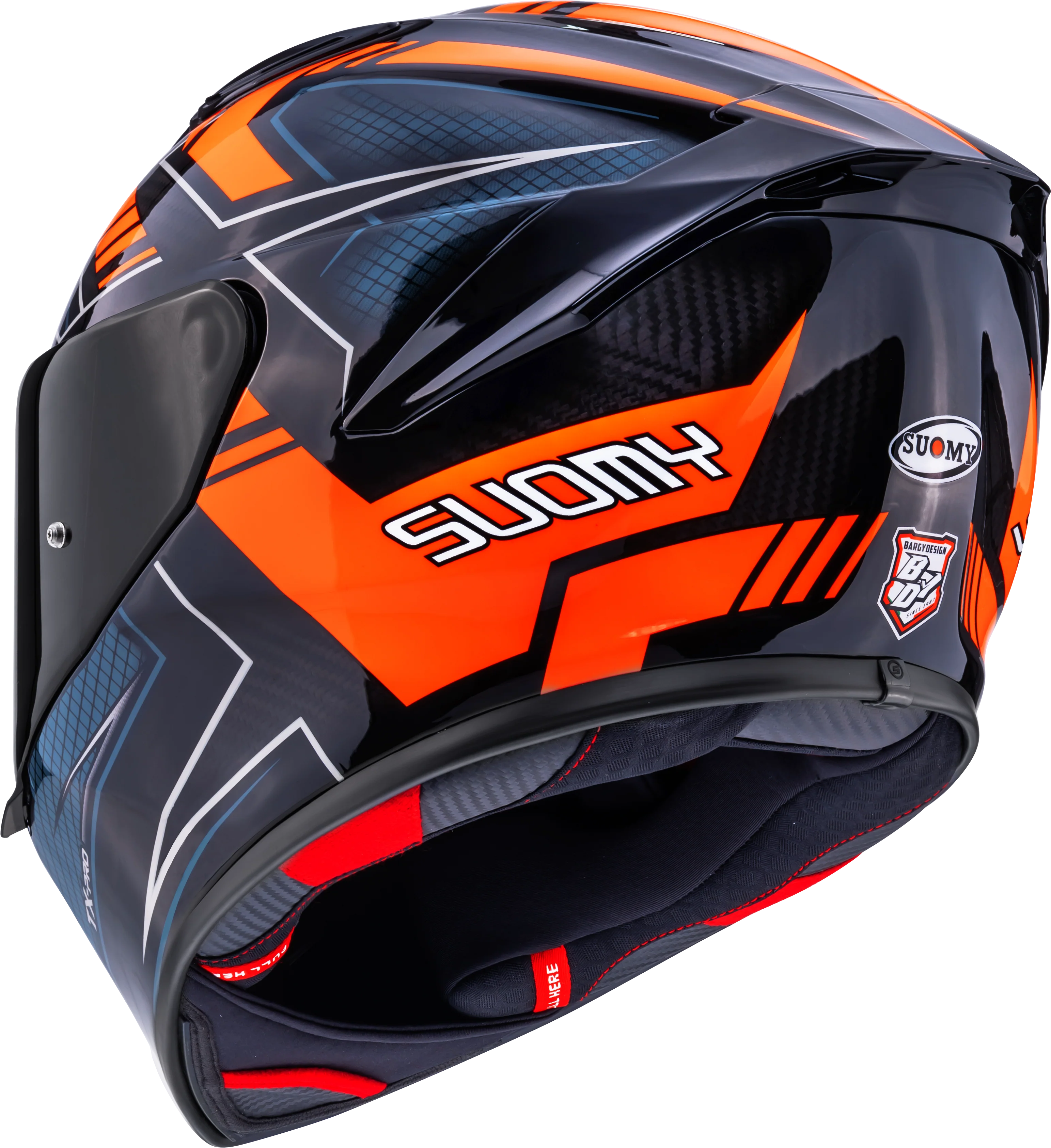 Suomy TX-Pro Helm Flawless Orange K6TX0015 - Image 7