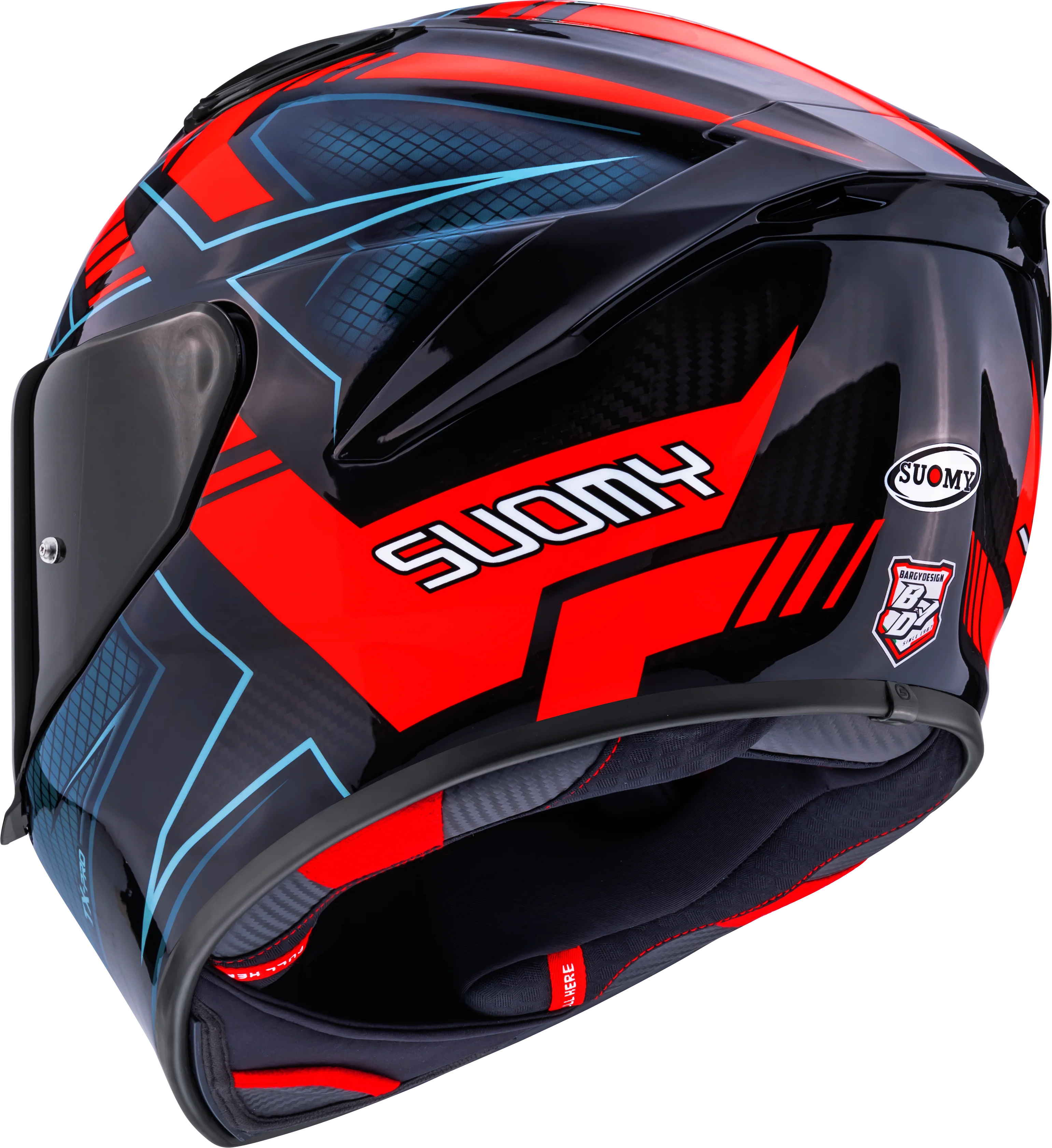 Suomy TX-Pro Helm Flawless Red K6TX0013 - Image 7