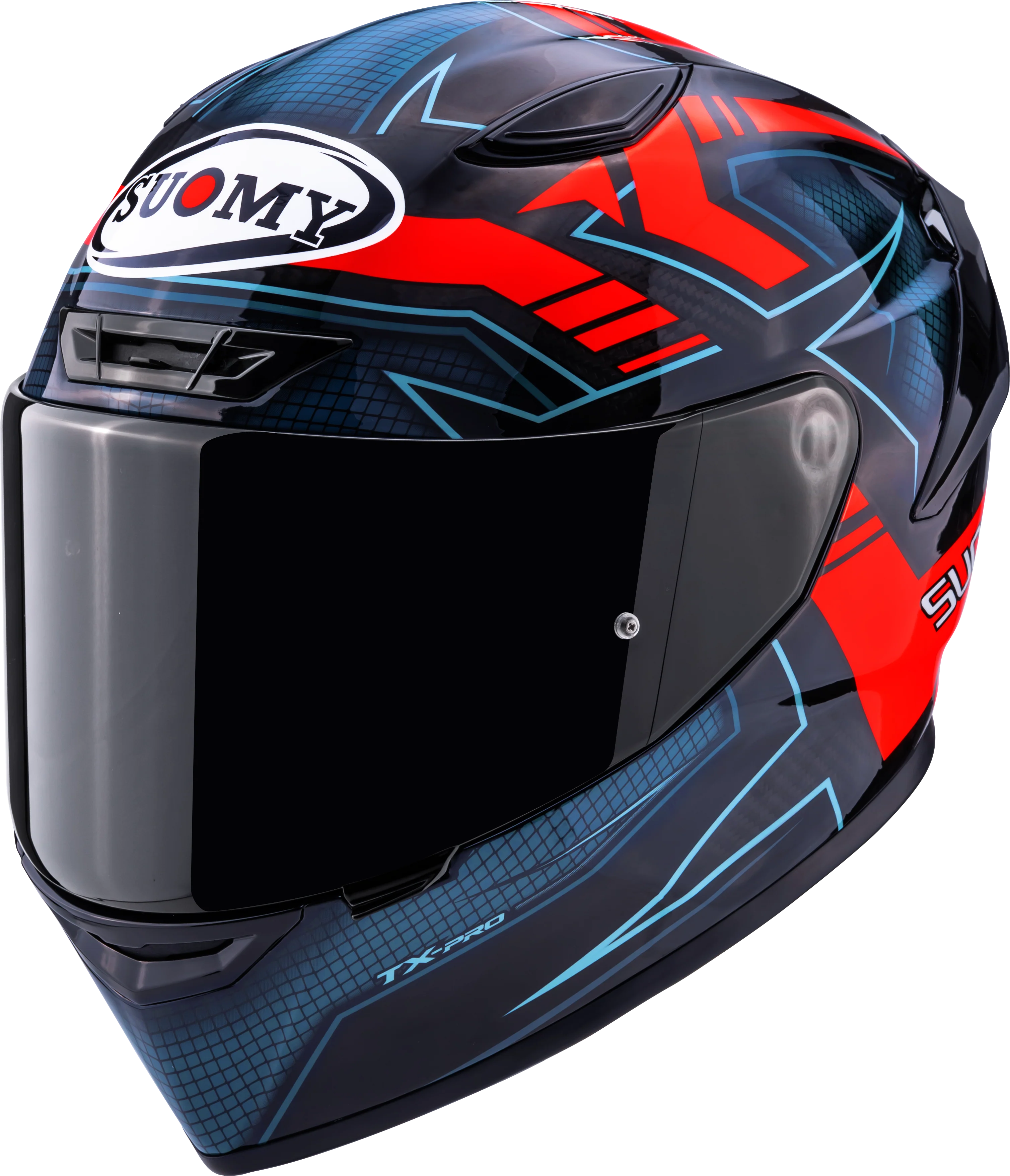 Suomy TX-Pro Helm Flawless Red K6TX0013 - Image 8