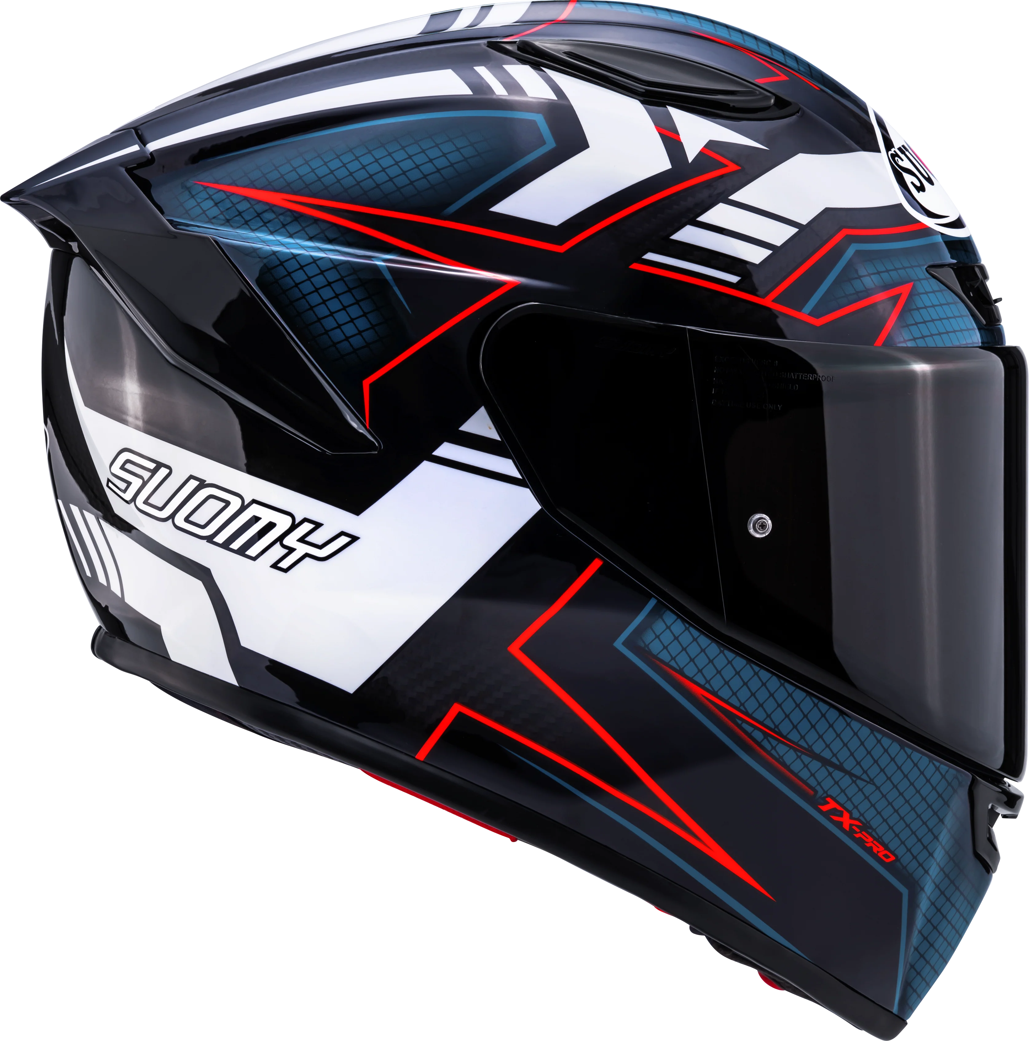 Suomy TX-Pro Helm Flawless White K6TX0014 - Image 4