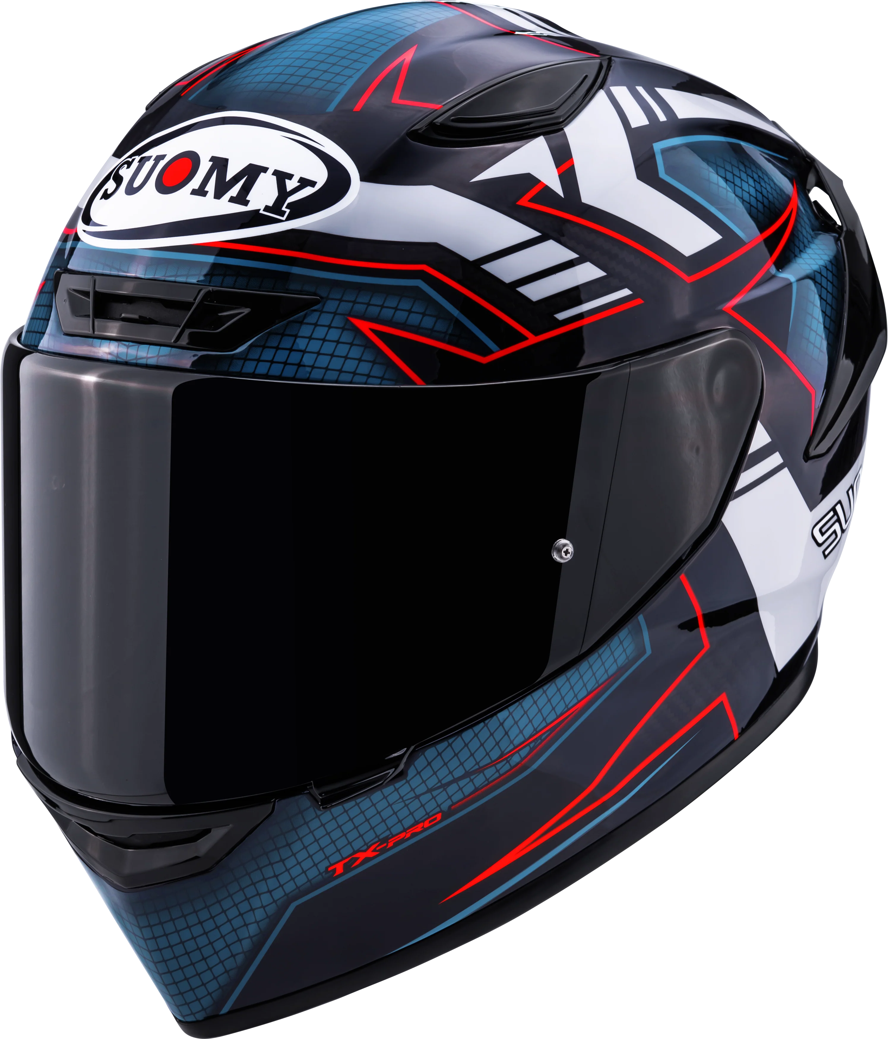 Suomy TX-Pro Helm Flawless White K6TX0014 - Image 8
