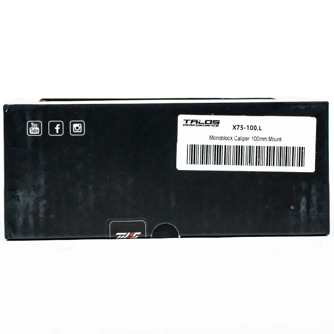 Talos X75 SBK Racing Monoblock P4 32/36 100mm Bremszange Vorne Links | X75.100.HD.L - Image 13