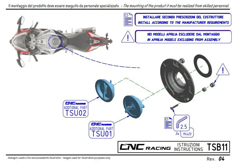 Tankdeckel CNC Racing Ducati Panigale V4/S/R (25-26) TSB11 - Image 7