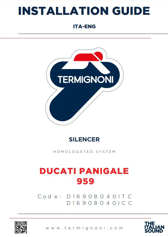 Termignoni Slip-On Force Titanium Ducati Panigale 959 (16-19) D16908040ITC - Image 5