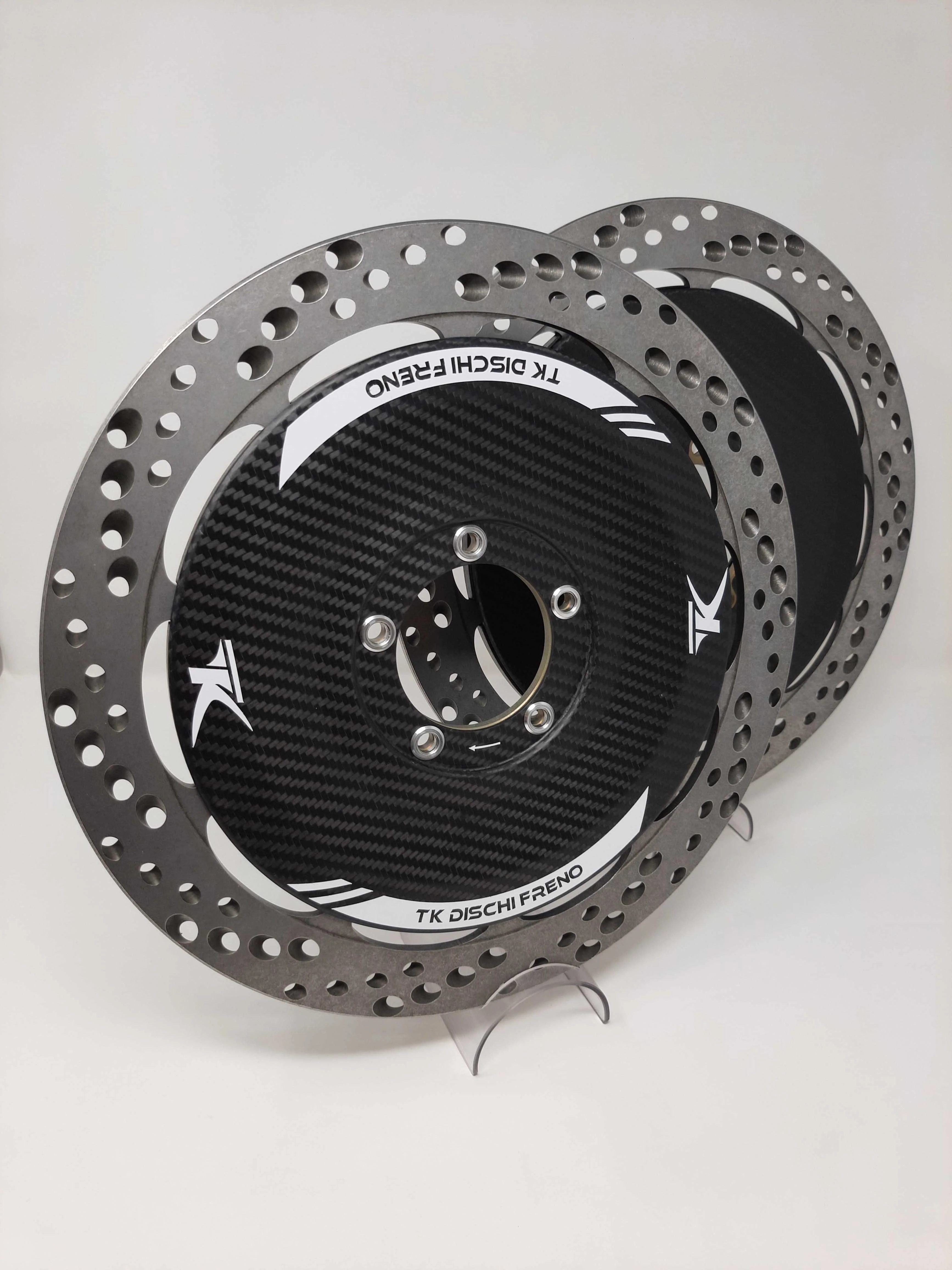 TK Dischi Freno Carbon Bremsscheibenabdeckungen Ducati Panigale V4 R (19-24) - Image 4