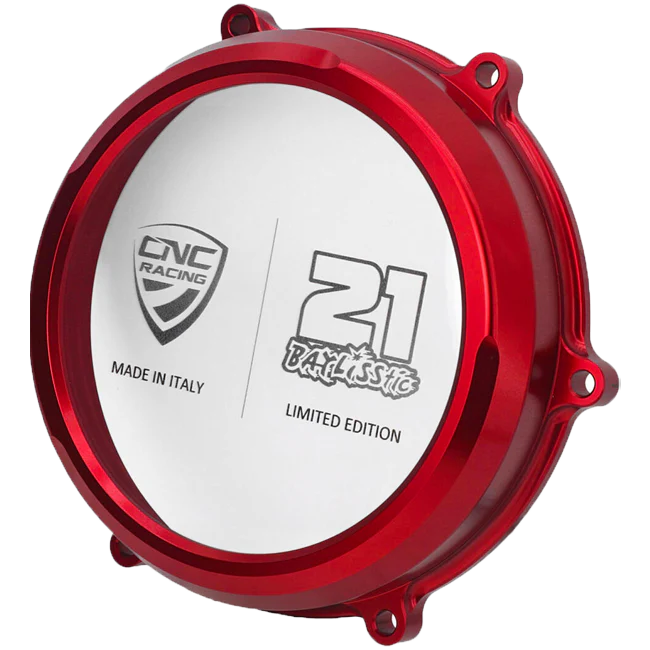 Transparenter Kupplungsdeckel Troy Bayliss Limited Edition CNC Racing Ducati Panigale V4/S (25-26) CA210TB - Image 2