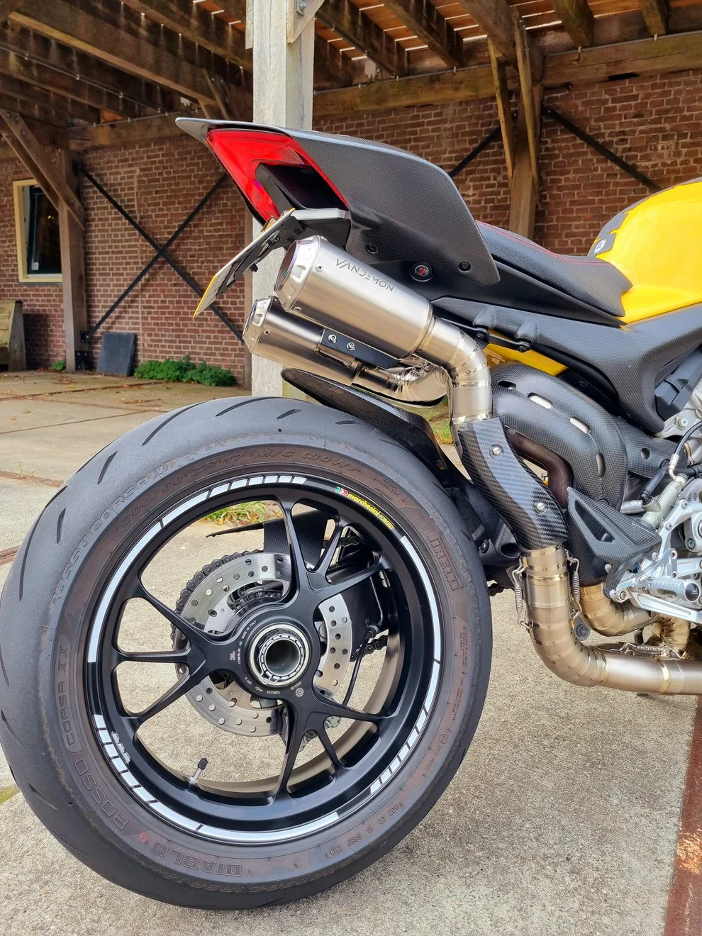 Vandemon Halbkomplette Anlage Titanium Ducati Panigale V4/S/R (18-21) - Image 2