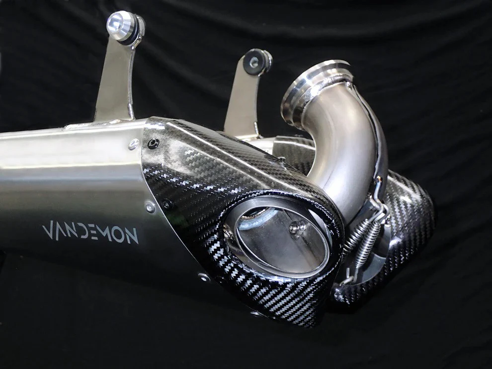 Vandemon Slip-On Low Titanium Ducati Panigale V2 955 (20-24) - Image 2