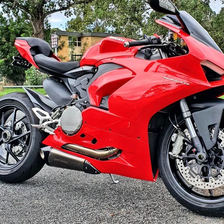 Vandemon Slip-On Low Titanium Ducati Panigale V2 955 (20-24) - Image 7