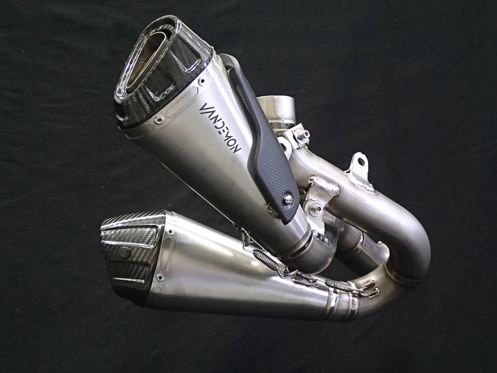 Vandemon Slip-On Low Titanium Ducati Panigale V4/S/R (18-21) - Image 2