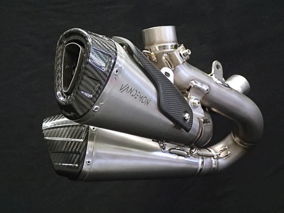 Vandemon Slip-On Low Titanium Ducati Panigale V4/S/R (18-21) - Image 9