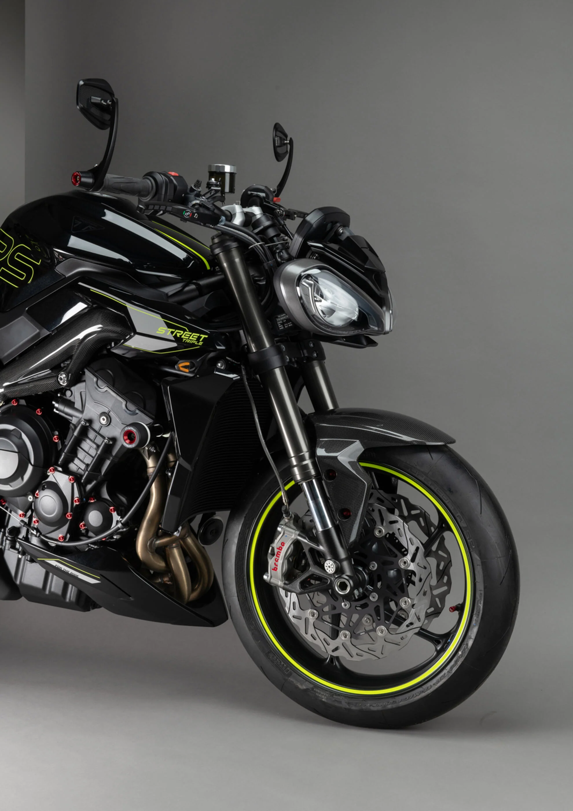 Vorderer Kotflügel Carbon LighTech Triumph Street Triple 765 S / R / RS / Moto2 (17-26) CART2410 - Image 3