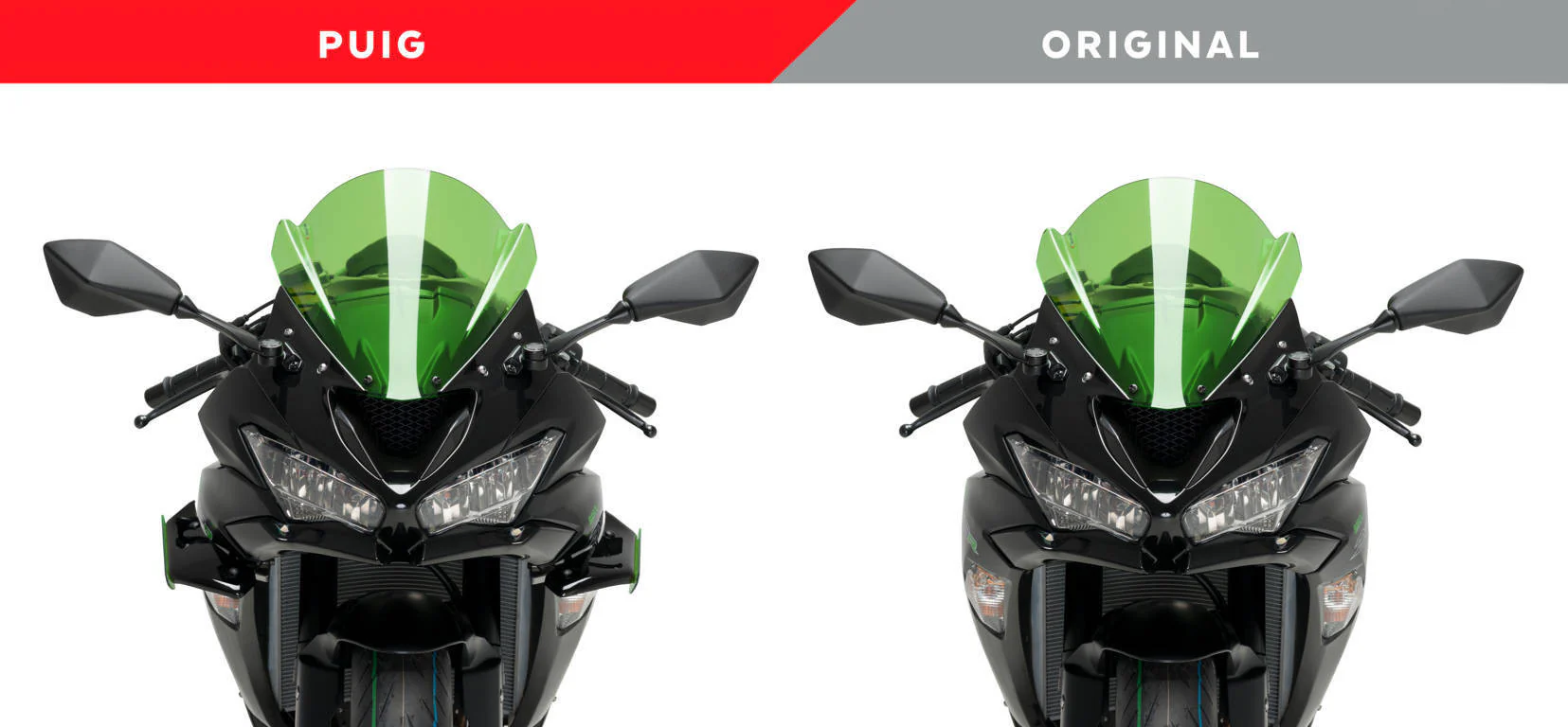Puig Winglets Spoiler Downforce Kawasaki ZX-6R 636 (18-23) 3176 - Image 6