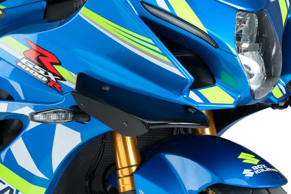 Puig Winglets Spoiler Downforce Suzuki GSX-R 1000 (17-23) 9738 - Image 2