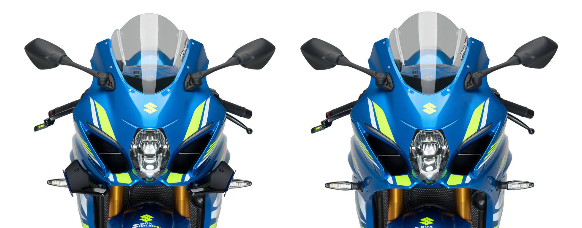 Puig Winglets Spoiler Downforce Suzuki GSX-R 1000 (17-23) 9738 - Image 4