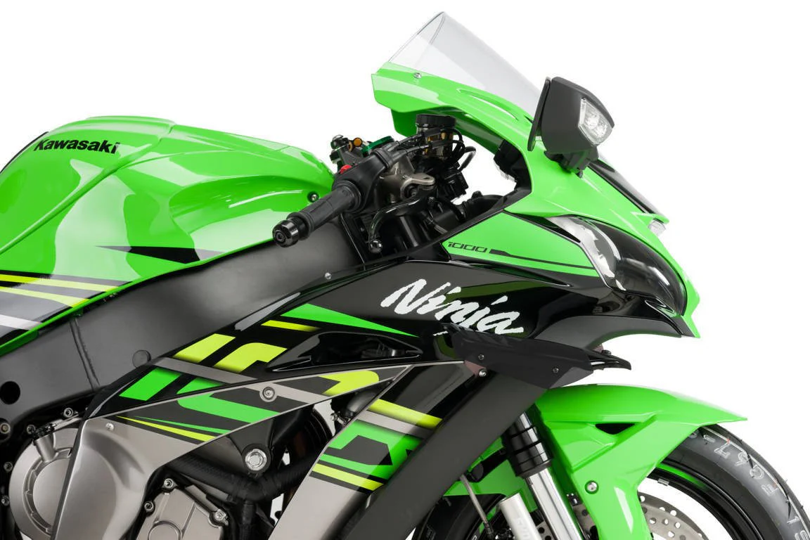 Puig Winglets Spoiler Downforce Kawasaki ZX-10 R/RR (11-20) 9882 - Image 3