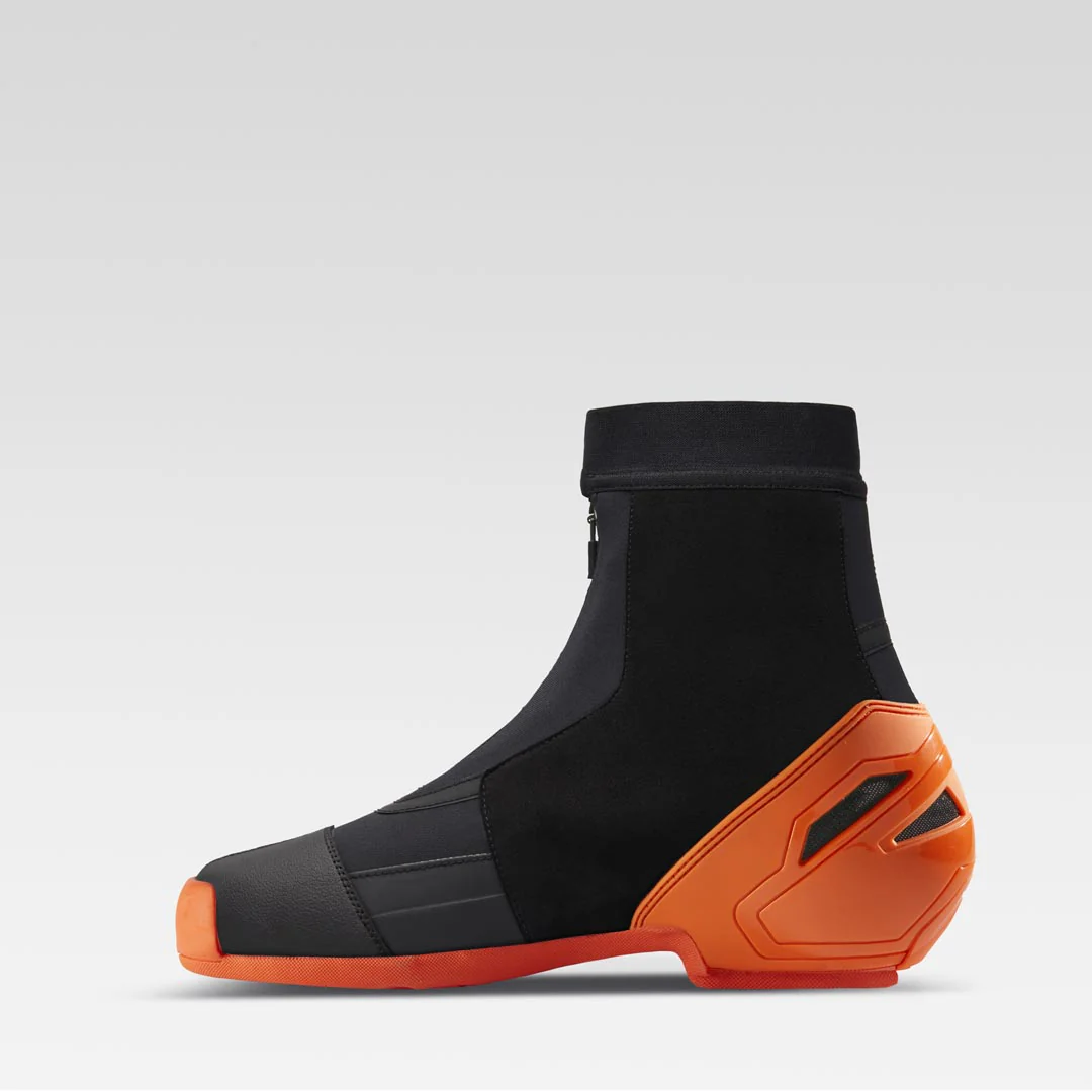 XPD X10-R Racing und Straßen Motorradstiefel | Herren | Schwarz/Orange - Image 3
