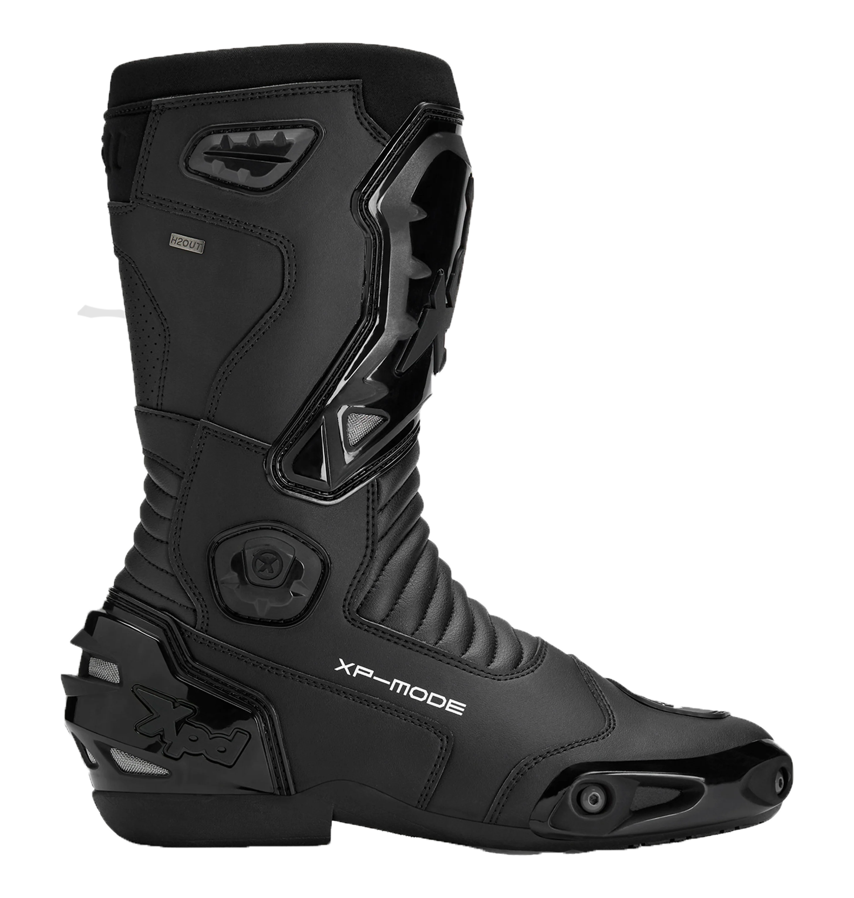 XPD XP-Mode Motorradstiefel | Herren | Schwarz - Image 2