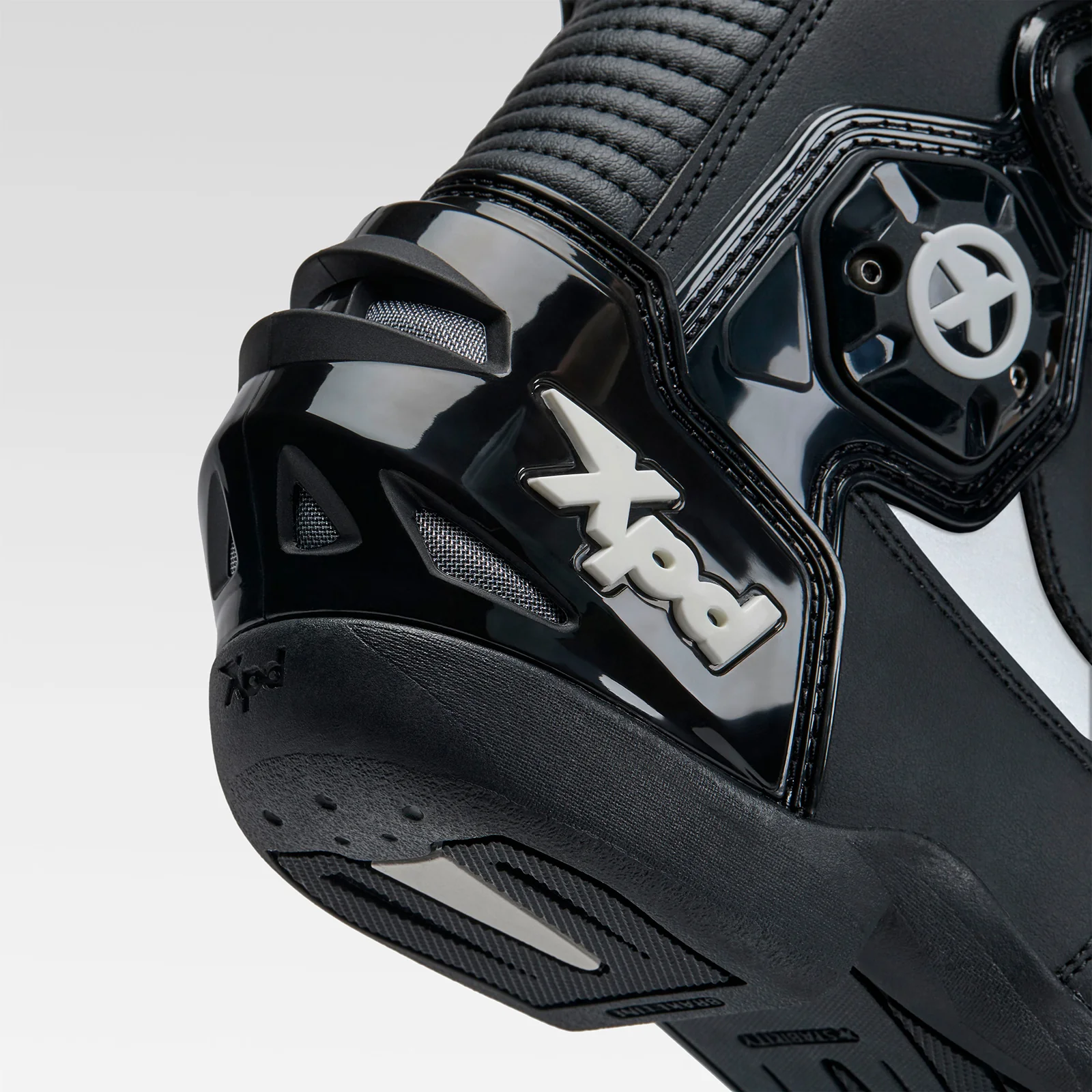 XPD XP-Mode Motorradstiefel | Herren | Schwarz/Weiß - Image 7