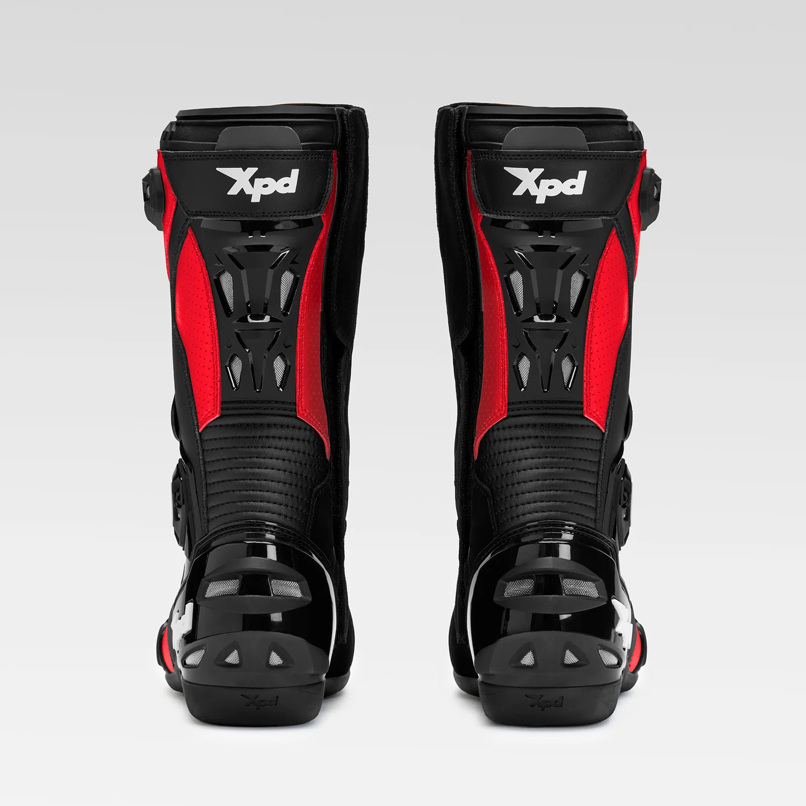 XPD XP6-S Motorradstiefel | Herren | Rot/Schwarz - Image 3