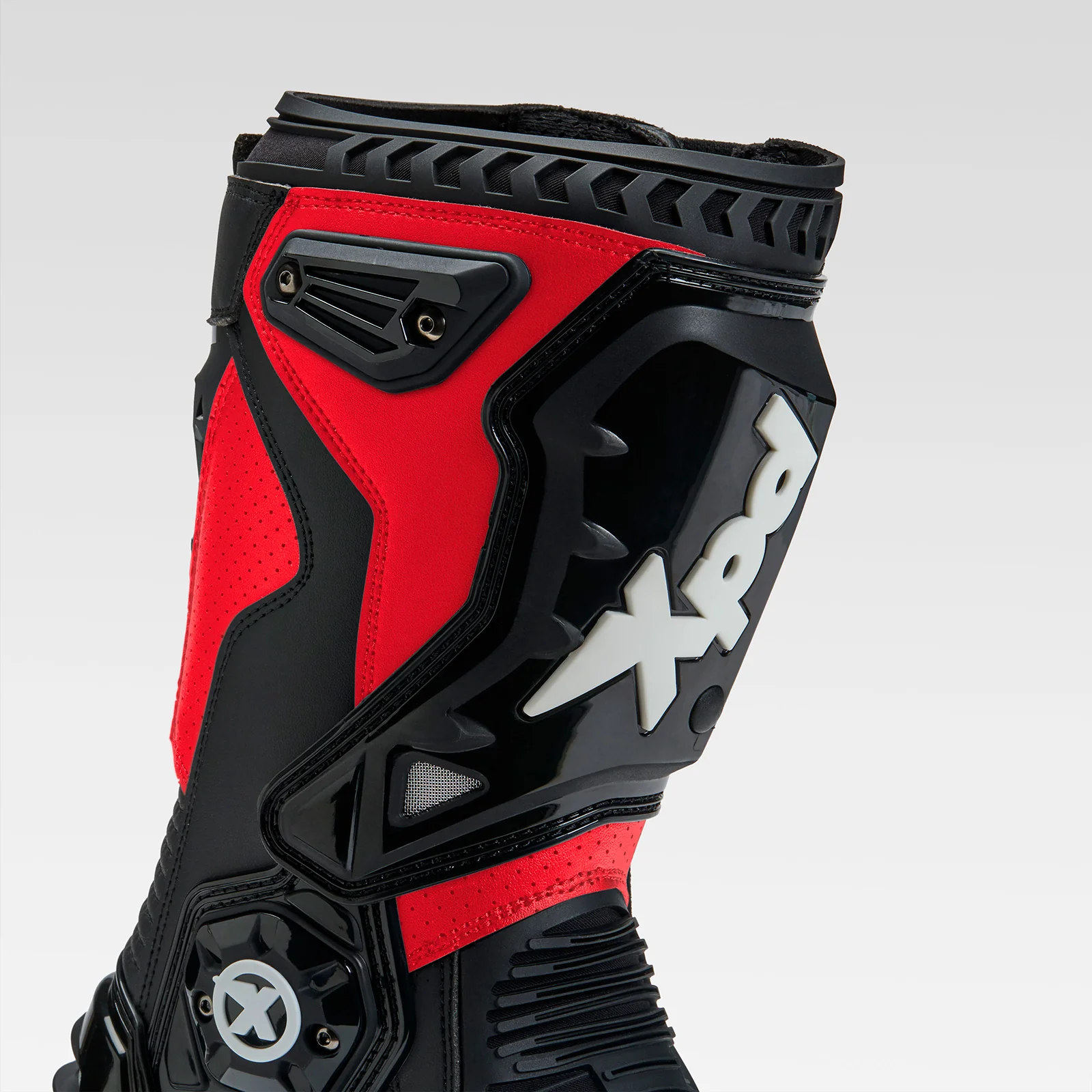 XPD XP6-S Motorradstiefel | Herren | Rot/Schwarz - Image 5