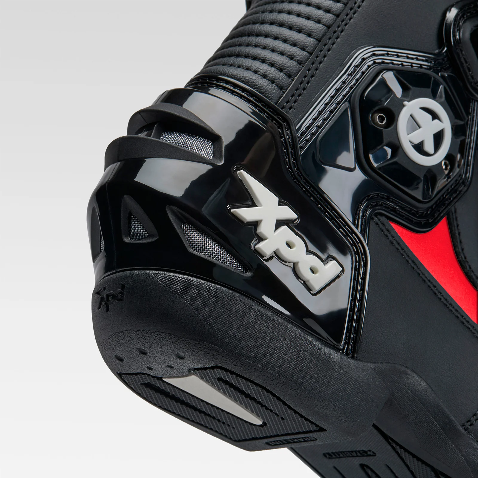 XPD XP6-S Motorradstiefel | Herren | Rot/Schwarz - Image 7
