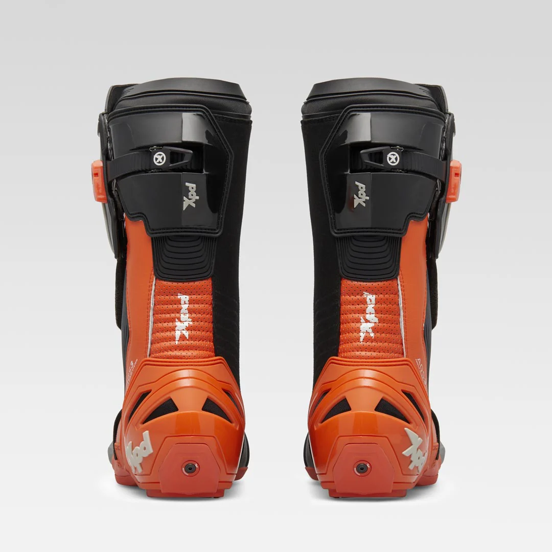 XPD XP9-R Racing und Straßen Motorradstiefel | Herren | Orange/Schwarz - Image 4