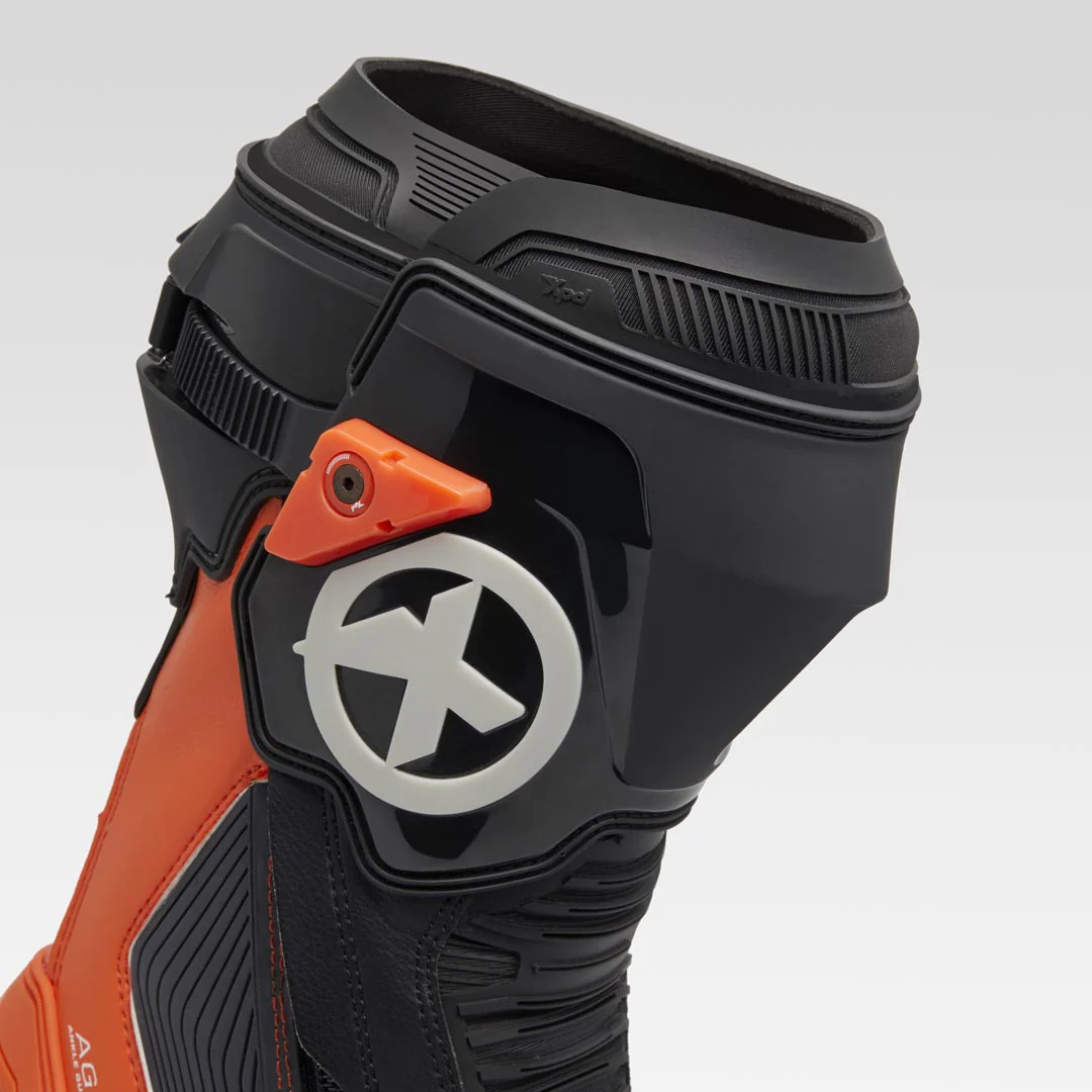 XPD XP9-R Racing und Straßen Motorradstiefel | Herren | Orange/Schwarz - Image 8