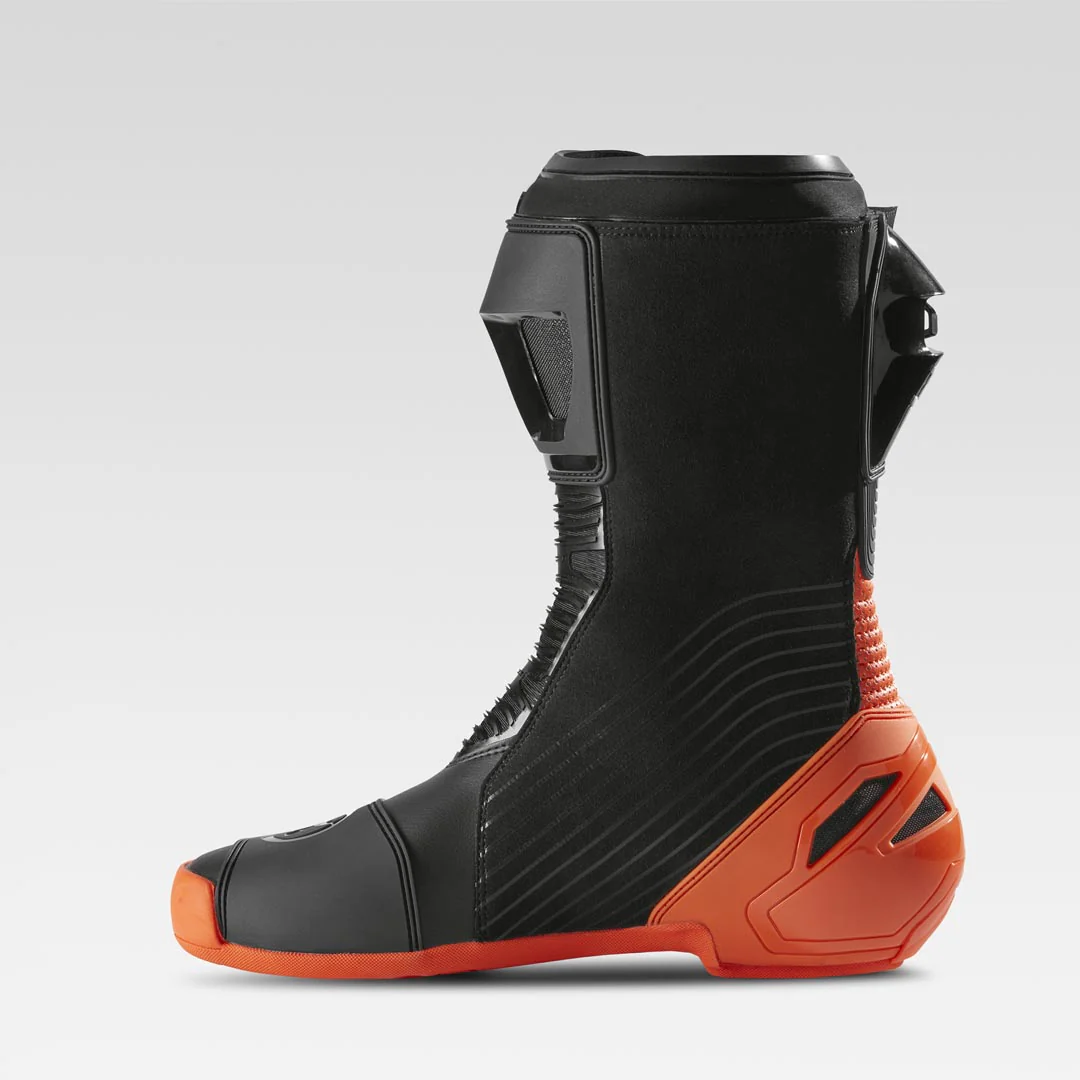 XPD XP9-R Racing und Straßen Motorradstiefel | Herren | Orange/Schwarz - Image 9