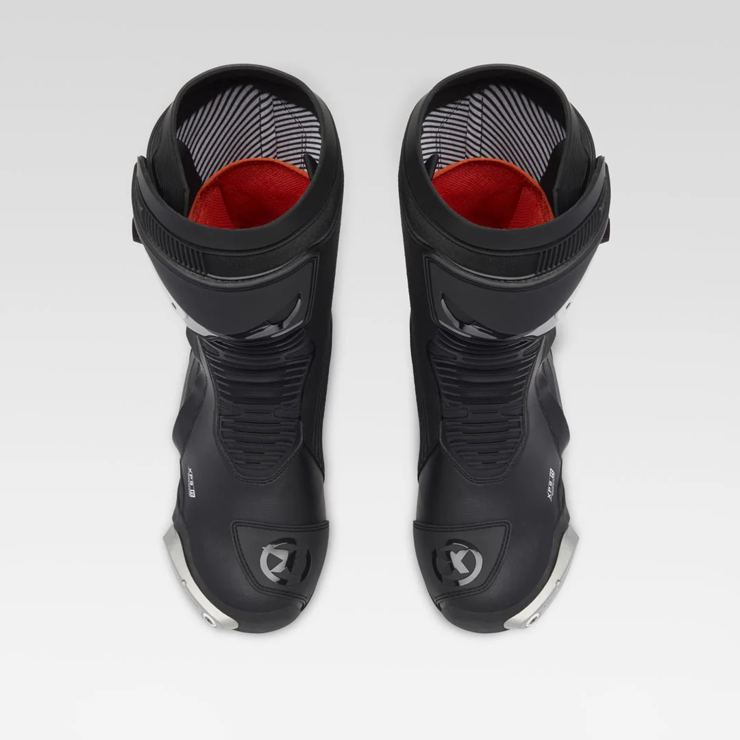 XPD XP9-R Racing und Straßen Motorradstiefel | Herren | Schwarz - Image 4