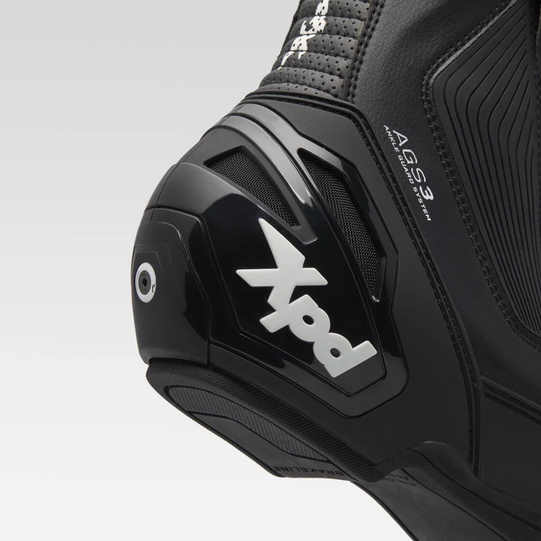 XPD XP9-R Racing und Straßen Motorradstiefel | Herren | Schwarz - Image 7