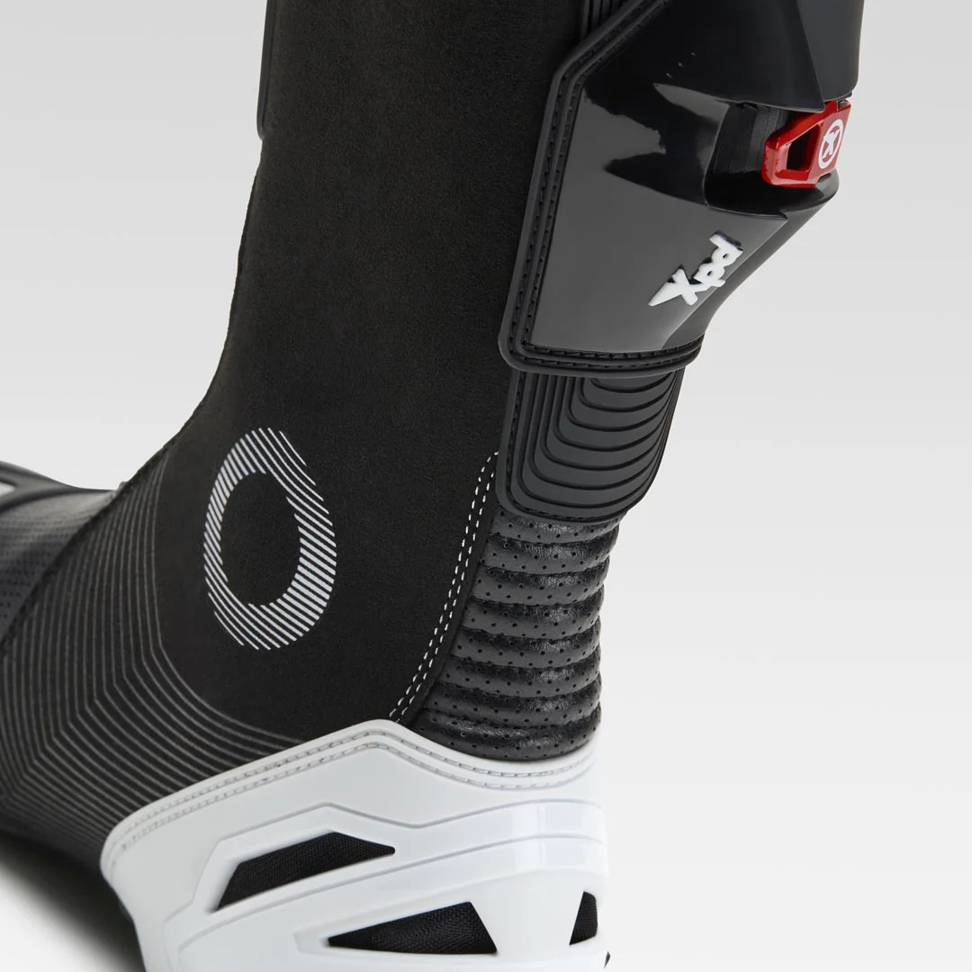 XPD XP9-S AIR perforierter Racing und Straßen Motorradstiefel | Herren | Weiß/Schwarz - Image 6