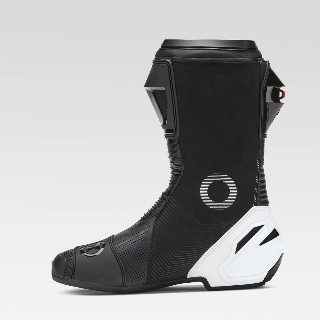 XPD XP9-S AIR perforierter Racing und Straßen Motorradstiefel | Herren | Weiß/Schwarz - Image 8