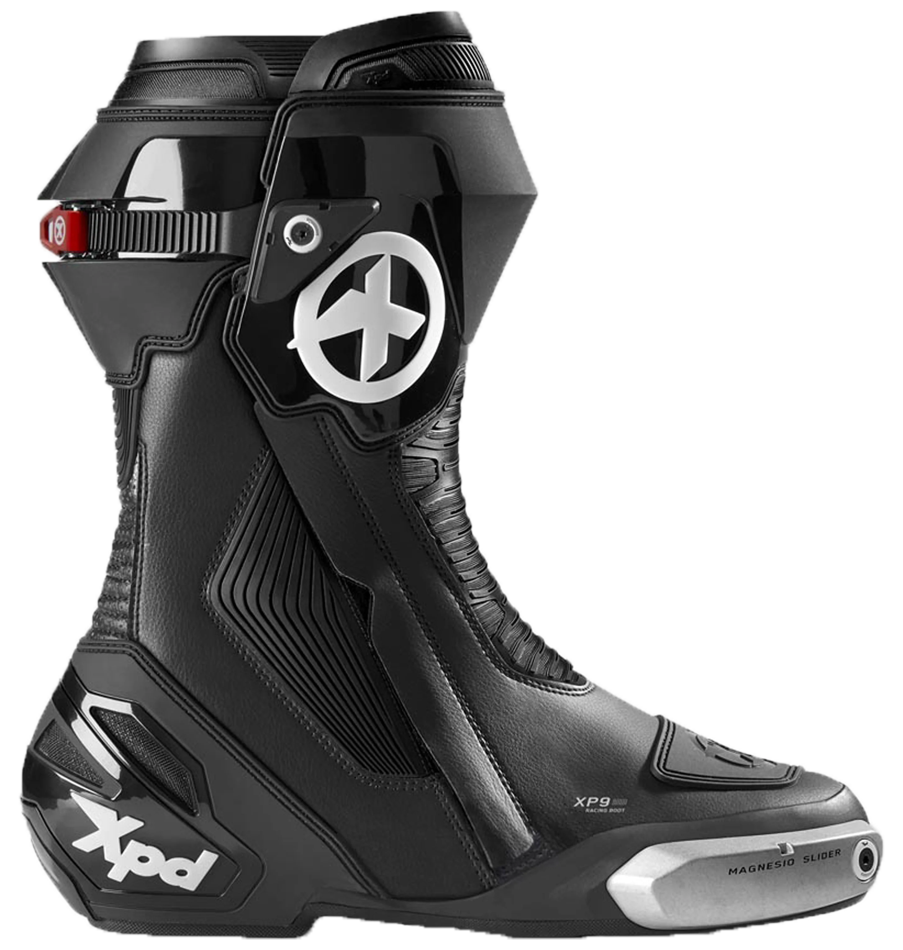 XPD XP9-S Racing und Straßen Motorradstiefel | Herren | Schwarz - Image 2